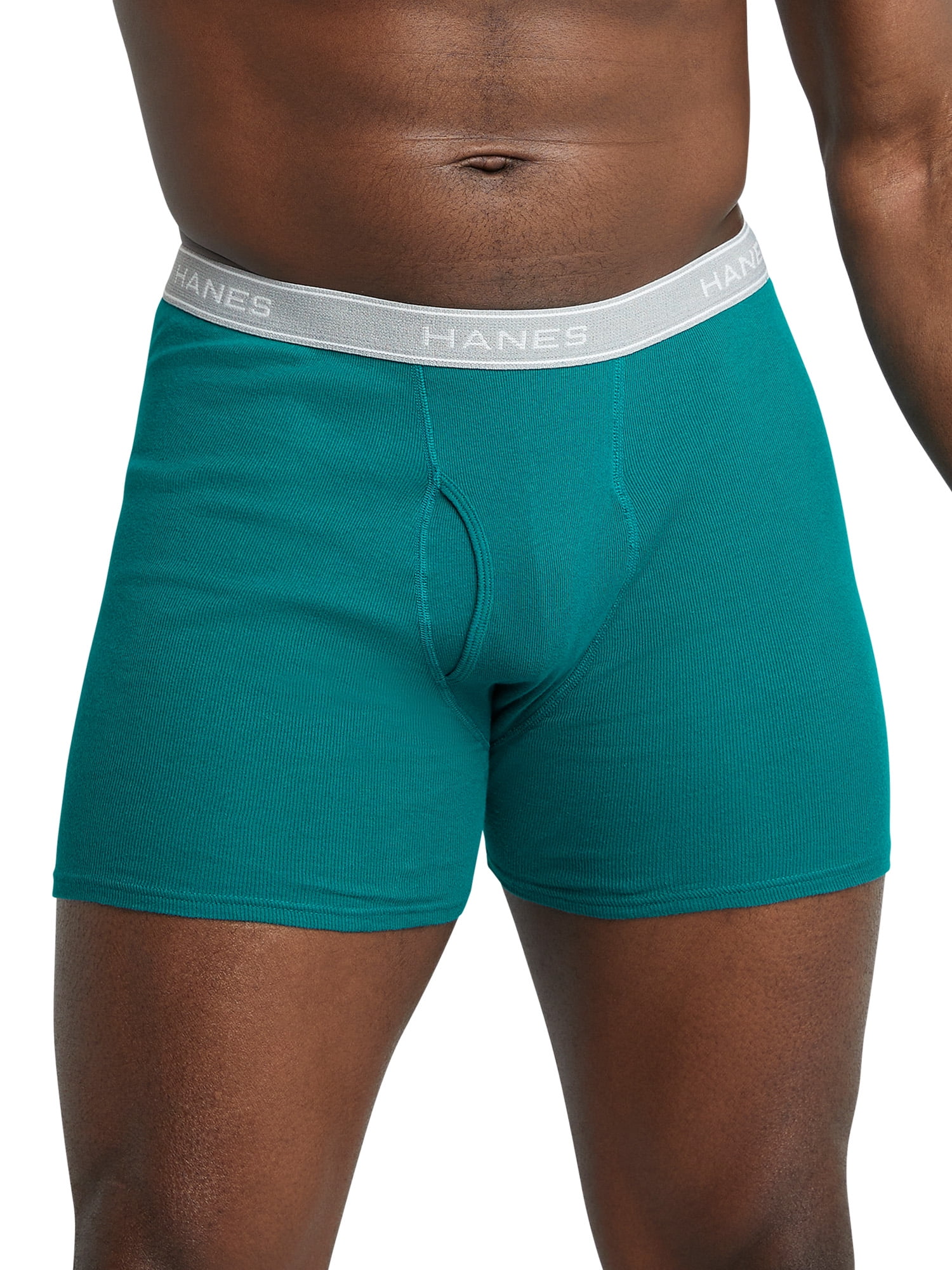 Hanes Mens TAGLESS® Boxer Briefs Underwear 10 Pack - 2349K0