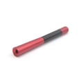 thumbnail image 2 of 6mm 5mm Rosca 12cm Recta Antena de Señal Radio de Coche Aluminio Rojo Tono Fibra de Carbono, 2 of 2