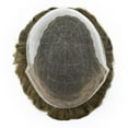 thumbnail image 2 of LYRICAL HAIR Toupee for Men French Lace Front Men's Toupee Human Hair Thin Skin Men Hair Piece 6X8 #7, 2 of 6
