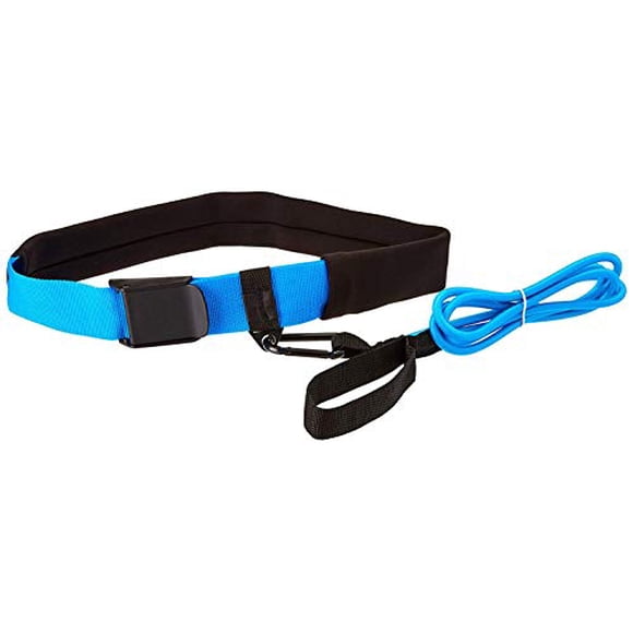 TYR Aquatic Resistance Belt, Black/Blue, 9.5 x 4.5 x 2.5 inches