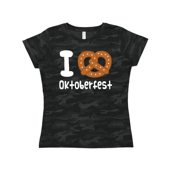 Inktastic Oktoberfest Pretzel Fun Holiday Women's T-Shirt