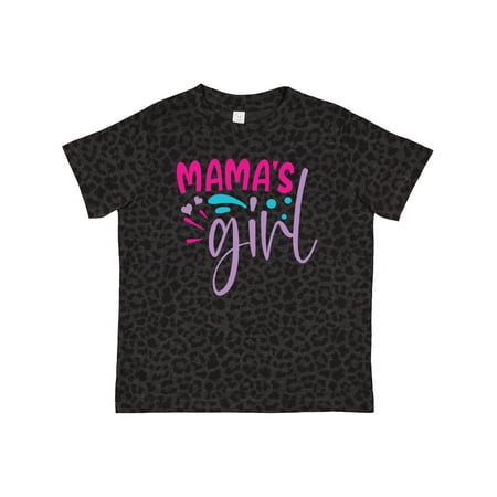 

Inktastic Mama s Girl Text in Pink and Purple Gift Toddler Toddler Girl T-Shirt