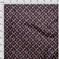 thumbnail image 4 of oneOone Viscose Chiffon Purple Fabric Cowboy Sewing Craft Projects Fabric Prints By Yard 42 Inch Wide, 4 of 5