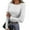 11# White, variant on Long Sleeve Thermal Shirt for Women Slim Fit Tops Crewneck Basic T-Shirts Fall Fashion 2025 Yellow M