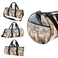 thumbnail image 3 of Alpaca Gym Bag, Yoga Bag, Sports Bag, Weekender Bag, Size 17.7 Inches with Interior Zipper Pocket - Large Capacity, 3 of 6