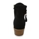 thumbnail image 5 of NECHOLOGY Botas Mujer Adulto Femenino Zapatos Botines para mujer Botas al tobillo con cremallera gruesa de sólida para niñas a la para mujer (Black, 6), 5 of 7