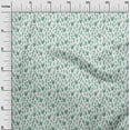 thumbnail image 3 of oneOone Tissu Popeline de Coton Vert Mer Cactus Matériel de Robe Tissu Imprimé Tissu au Mètre 56 Pouces de Large, 3 of 5