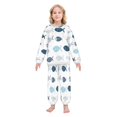 thumbnail image 2 of Fluffy Pajamas Set Fuzzy Winter Warm Pj Sets Pullover Tops and Long Pants Simple and Cute Fish Small, 2 of 8