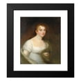 thumbnail image 2 of Thomas Sully 15x17 Black Modern Framed Museum Art Print Titled - Mary Abigail Willing Coale (1809), 2 of 5