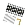 thumbnail image 1 of ziyahi Cassette Screws Support Rod Kit Rust Resistant Repair Device for Wall Switch 118 Insulated Type, 1 of 1