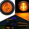 thumbnail image 4 of 10PCS 12V/24V LED Side Marker Lights Clearence Front Rear Indicators Light For Truck Taillight Trailer Car Bus Boat Van, 4 of 8