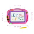 thumbnail image 4 of Tableta de dibujo magnética para niños: tablero educativo para dibujar, regalo para niñas y niños (rosa), 4 of 5