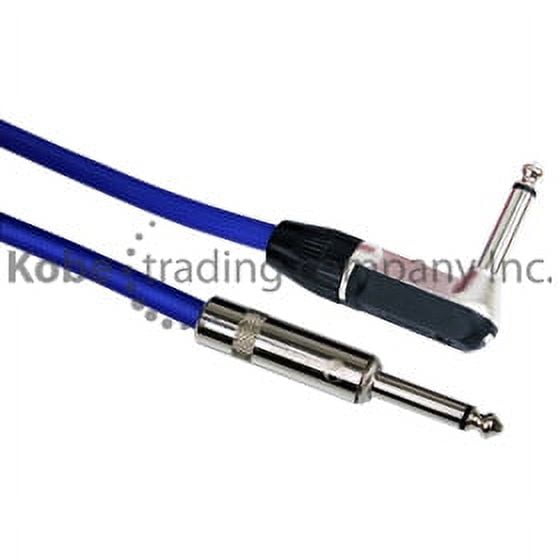 REVOLUTION - EXT-20645 - Instrum.Cablew/Ning.Neutrik,90°1/4''(6.3mm) Mono Mto1/4''(6.3mm)Mono M,20ft