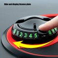 thumbnail image 4 of 4-In-1 Multifunctional Car Mat With Phone Holder And Hidden Parking Number Plate, Premium Pvc Construction For Anti-Slip Shock Absorption During Driving, Dashboard Storage For One Size, 4 of 6