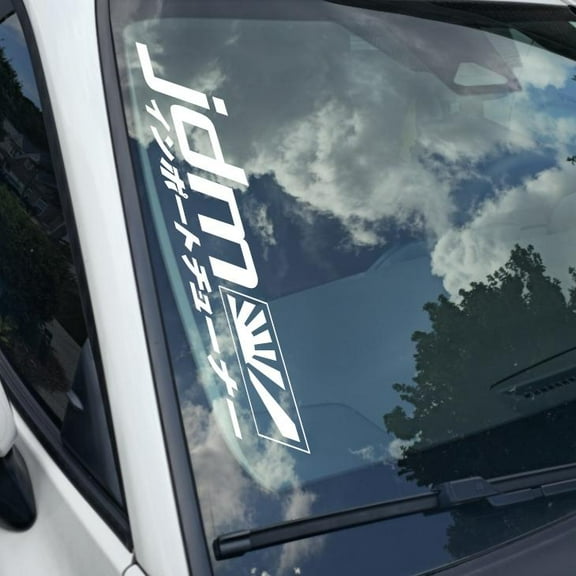 JDM Import Tune Vinyl Decal Sticker Bumper Window UV & Water Resistance Banner 21" perfect fit for windshield Low life