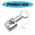 thumbnail image 3 of 6Pcs Sewing Machine Needle Clamp Metal Needle Clamps with Rotatable Screw for Enhanced Sewing Efficiencey, 3 of 5
