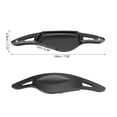 thumbnail image 2 of Ofertas Únicas Par de cubiertas de palanca de cambio de volante de coche negro, extensión de palanca de cambio de aleación de aluminio para BMW Serie 3 X3, 2 of 5