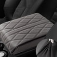 thumbnail image 1 of 1pcs Memory Cotton Car argyle Armrest Box Heightening Pad for SUV Truck Vehicle, 1 of 9