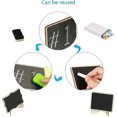 thumbnail image 4 of 20pcs Mini Blackboards With Stands Small Chalk Boards Mini Wooden Chalkboards, 4 of 5