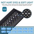 thumbnail image 3 of Luz LED para acuarios, con clip, 24 horas al día, 14 W, 7 colores, 3 of 7