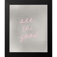 thumbnail image 2 of Kimberly, Allen 12x14 Black Modern Framed Museum Art Print Titled - See the Good, 2 of 5