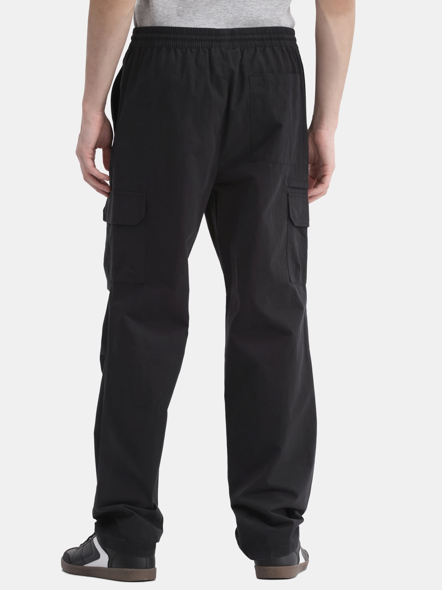 No Boundaries Men's & Big Men's Twill Cargo Pants, Size XS-5XL