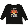 thumbnail image 3 of Inktastic Thanksgiving I'm Thankful Because I'm Gonna Be a Big Brother Boys or Girls Long Sleeve Toddler T-Shirt, 3 of 5