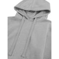 thumbnail image 4 of Ma Croix Womens Crop Top Hoodie Long Sleeve Casual Fleece Hooded Sweatshirt, 4 of 6