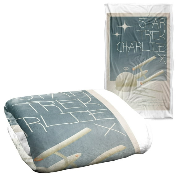 Star Trek Original Series Episode 2 Silky Touch Super Soft Throw Blanket 36" x 58"