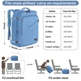 thumbnail image 2 of Mochila MATEIN Cute para mujeres, enfermeras y profesores, 45 L, resistente al agua, 2 of 9