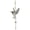 #001-Silver, variant on TanSiDing Suncatcher Window Hanging Decor Crystal Prism Ornament Iron Art for Home Garden Indoor Outdoor Gift