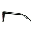thumbnail image 3 of Womens Oversized Cat Eye Goth Pop Color Lens Plastic Sunglasses Pink, 3 of 3