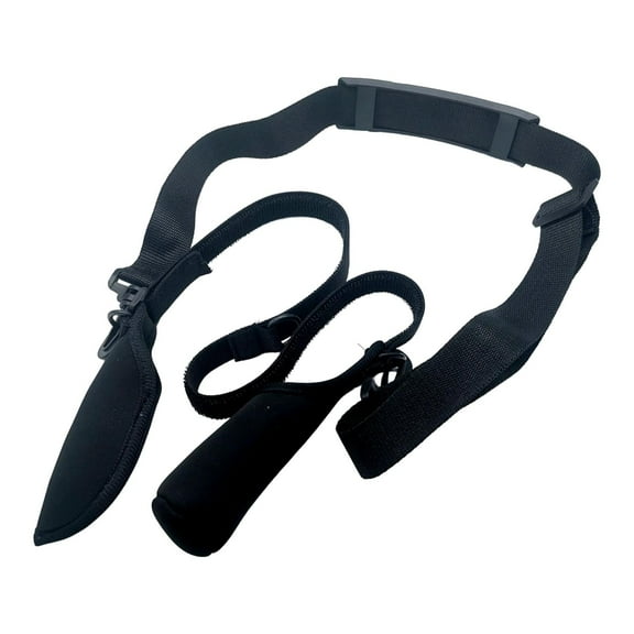 Fishing Rod Carry Strap, Fishing Rod Shoulder Strap Tool, Nylon Fishing Pole Holder Fishing Rod Carrier for Freshwater, Saltwater, Sea Fishing