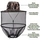 thumbnail image 1 of 2 piezas Chapeau de Filet de Tête de Moustique, Chapeau de Masque Anti-Moustique Extérieur, Chapeau de Maille Apicole Anti-Moustiques Anti-ultraviolets Pliable avec Maille Cachée，, 1 of 2