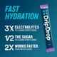 thumbnail image 2 of DripDrop Hydration Juicy Variety Pack Electrolyte Drink Mix Single-Serve Powder Packets- Grape, Fruit Punch, Strawberry Lemonade, Cherry - 32 Servings, 2 of 5