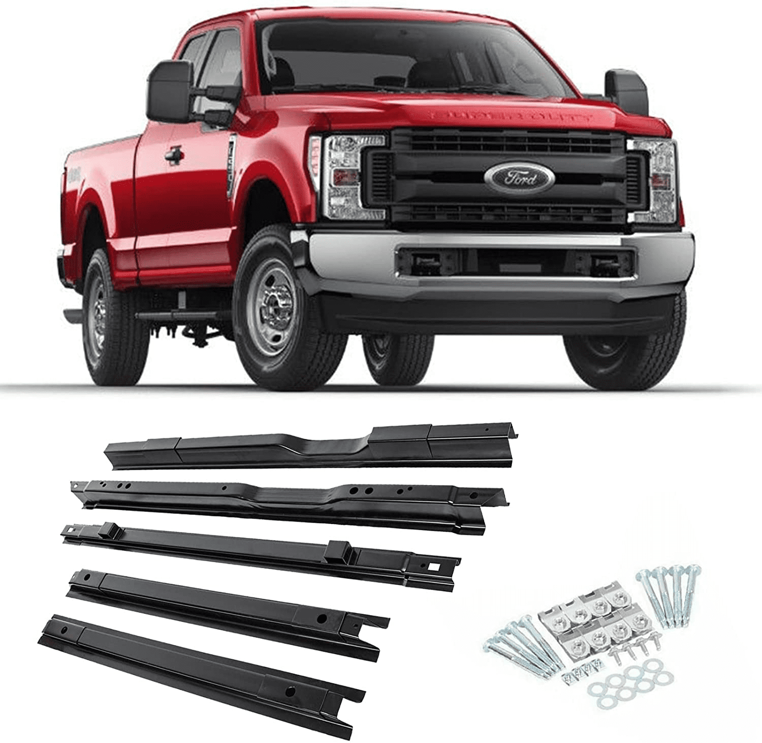 5x Bed Floor Support 8 FT Bed for Ford F250 Super Duty Truck Bed 1999