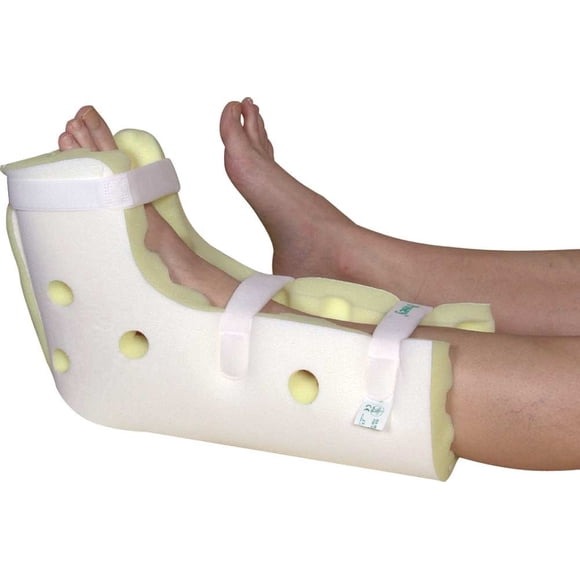 Posey 6145 Premium Heel Guard, One Size Fits All, Foam, Yellow/White