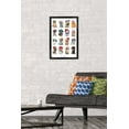 thumbnail image 2 of Keith Kimberlin - Puppies With Hats Wall Poster, 14.725" x 22.375", Framed, 2 of 6