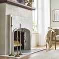 thumbnail image 2 of Oversized Floor Taper Candlestick Brass, 2 of 4
