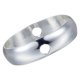 thumbnail image 3 of FELTECHELECTR 20 piezas de pendientes, anillos circulares de doble agujero, accesorio para pulsera, anillos circulares de metal (plata, diámetro exterior: 10 mm, diámetro interior: 8 mm), 3 of 6