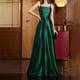 thumbnail image 3 of Gibobby Vestidos de fiesta largos elegantes Nuevo vestido de noche de dama de honor sin espalda camisola sexy larga verde para mujer(Verde,CH), 3 of 5