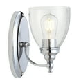thumbnail image 2 of JONATHAN Y Marais 5.5" Metal/Glass LED Vanity, Chrome, 2 of 8