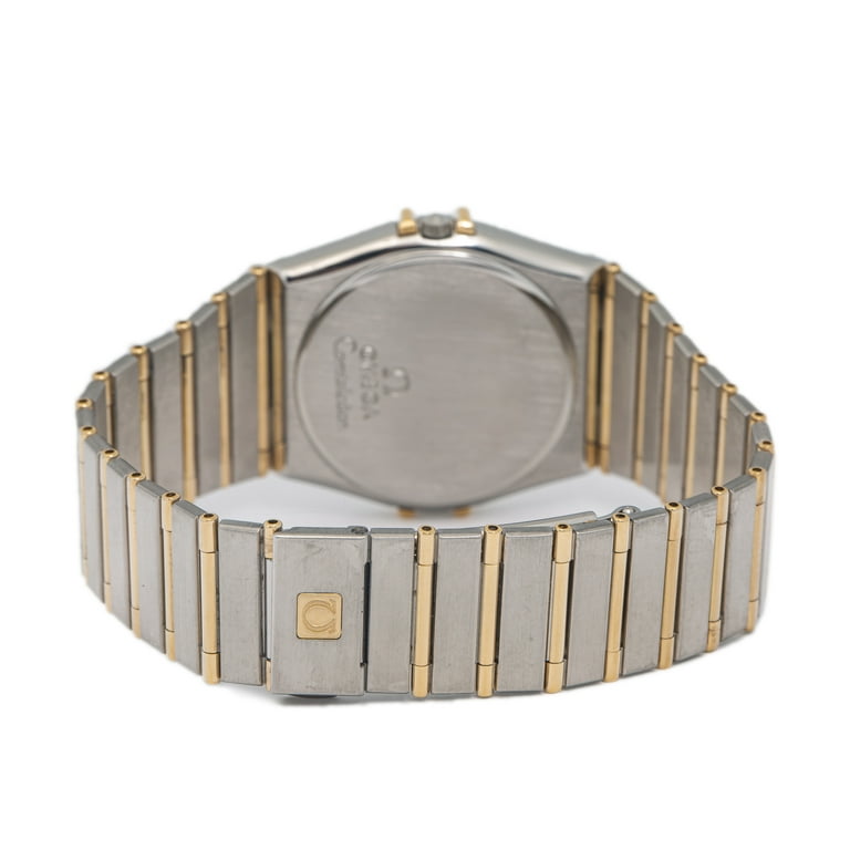 Omega Constellation 1448 431 Day Date Chronograph 18k Gold Quartz