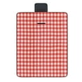 thumbnail image 3 of MidOcean Caly Fleece Gingham Check Picnic Blanket, 3 of 3