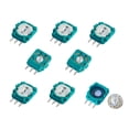 thumbnail image 1 of ElecGear 8X ALPS 2.1K Replacement Potentiometer + 4X Drift Fix PCB for PS5 DualSense, PS4 DualShock 4 Wireless Controller, Trim Pot Resistor Thumbstick Module Sensor for ALPS Analog Joystick, 1 of 5