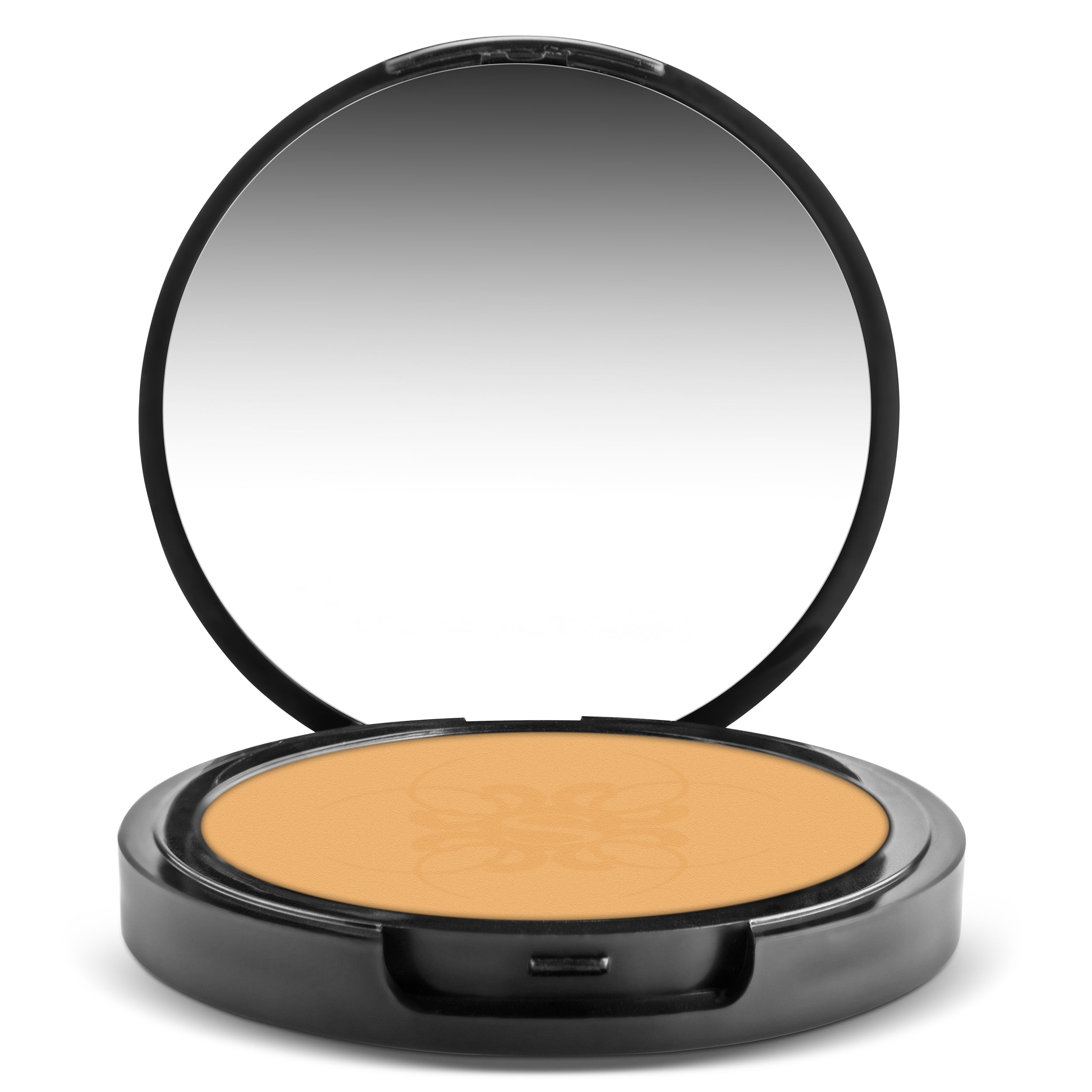 SHANY Two Way Compact Pressed Powder Foundation, Wet and Dry Formula, Talc Free, Paraben Free, Made in USA - Buff