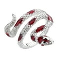 thumbnail image 3 of Anillo de serpiente anillo de animales, moda, accesorio creativo de ropa elegante joyería gótica para de cumpleaños para mujeres, 3 of 9