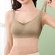 thumbnail image 5 of Mujeres Color Sólido Cuatro Filas Ajustable Inalámbrico Sujetador Levantamiento Reunión Diseño Plegable Comodidad Uso Diario, Ropa Interior Y Sujetadores de las Mujeres, 5 of 5