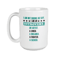 thumbnail image 1 of I Am an Introvert, Artist, Dreamer Coffee & Tea Gift Mug (15oz), 1 of 3