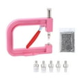 thumbnail image 2 of yuksok Bead Setting Machine Handmade Bead Rivet Setting Machine Tools Manual Bead Rivet Pink, 2 of 9